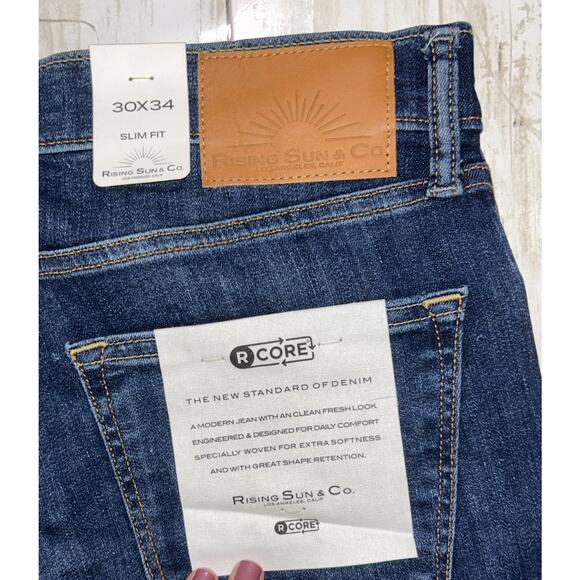 NWT Rising Sun & Co Repreve Slim Fit Jeans Men's 29X33 - Picture 5 of 8